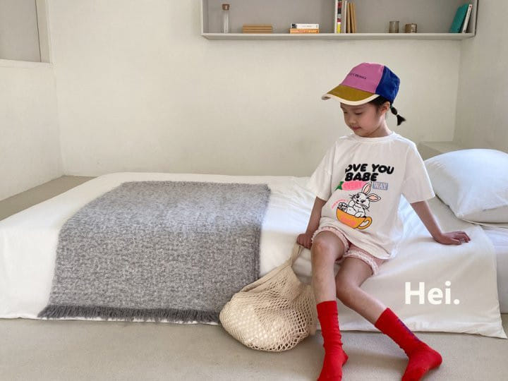 Hei - Korean Children Fashion - #discoveringself - Bunny Long Tee - 11
