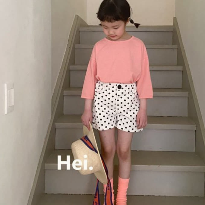 Hei - Korean Children Fashion - #fashionkids - L Short Sleeve Tee