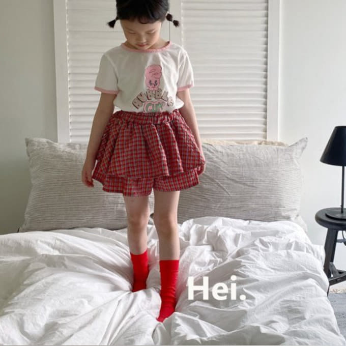 Hei - Korean Children Fashion - #kidsstore - Check Currot Pants