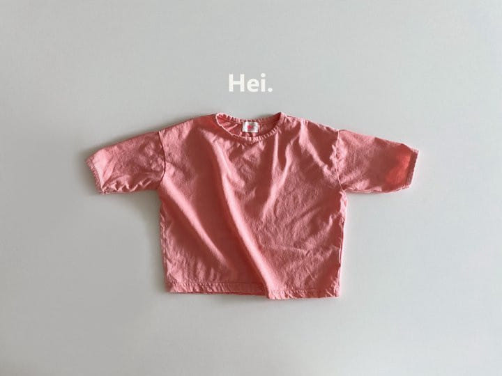 Hei - Korean Children Fashion - #kidsstore - L Short Sleeve Tee - 3