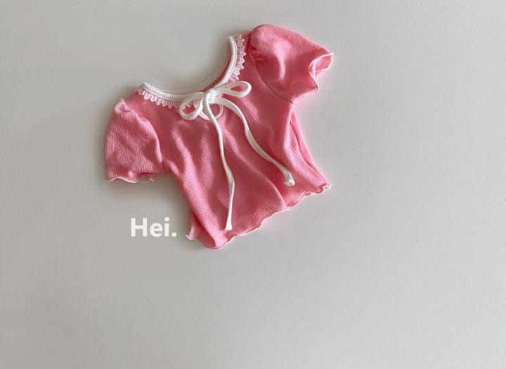 Hei - Korean Children Fashion - #kidzfashiontrend - Petite Ribbon Tee - 11