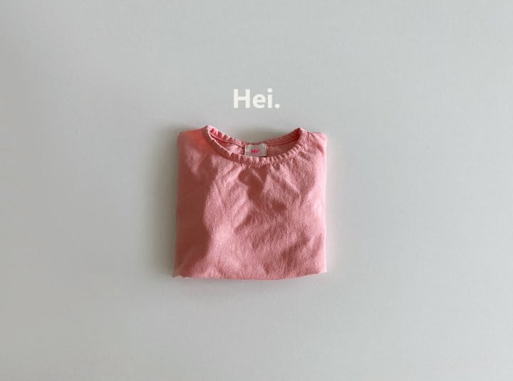 Hei - Korean Children Fashion - #kidsstore - L Short Sleeve Tee - 4