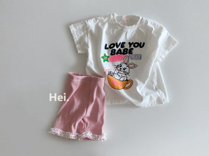 Hei - Korean Children Fashion - #minifashionista - Bunny Long Tee - 4