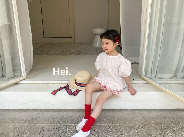 Hei - Korean Children Fashion - #prettylittlegirls - Bon Bon Lace Blouse - 11