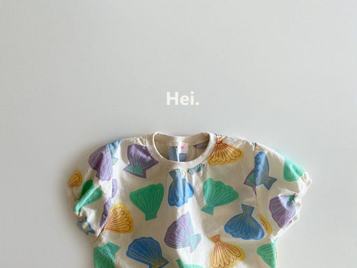 Hei - Korean Children Fashion - #prettylittlegirls - Summer Ocean Tee - 8