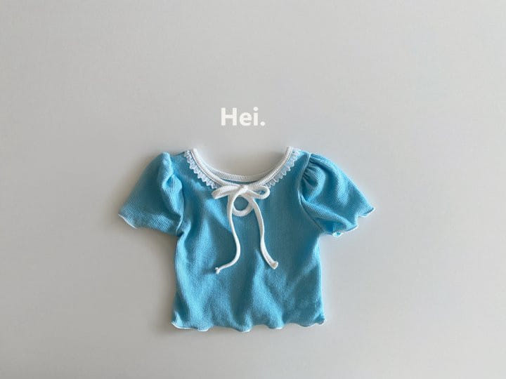 Hei - Korean Children Fashion - #stylishchildhood - Petite Ribbon Tee - 3