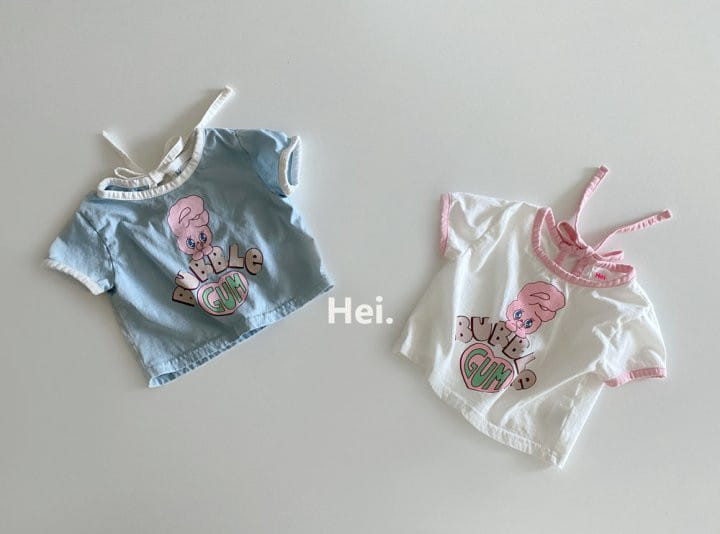 Hei - Korean Children Fashion - #stylishchildhood - Bubble Gum Tee - 2