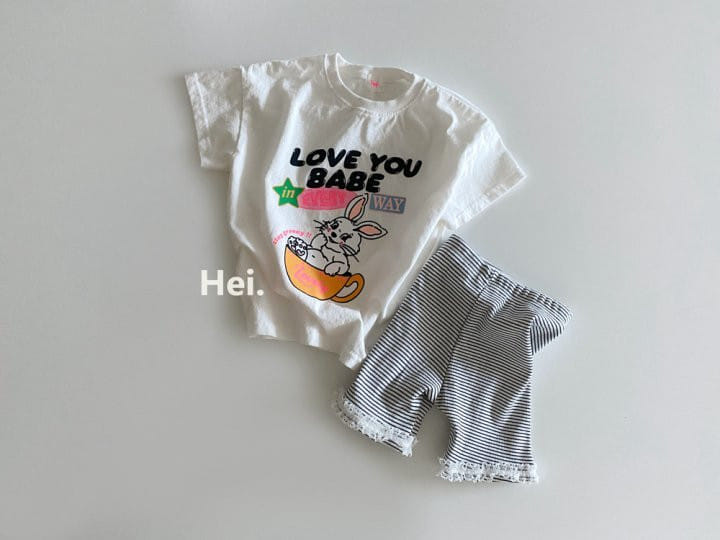 Hei - Korean Children Fashion - #toddlerclothing - Bunny Long Tee - 6