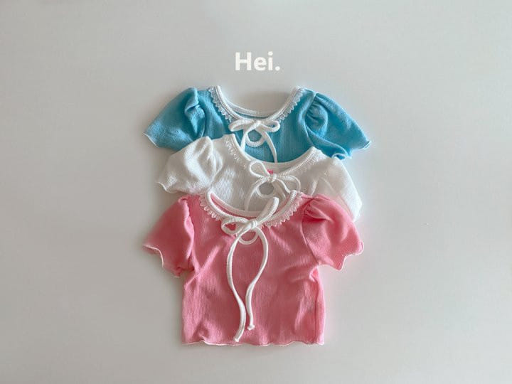 Hei - Korean Children Fashion - #toddlerclothing - Petite Ribbon Tee - 2