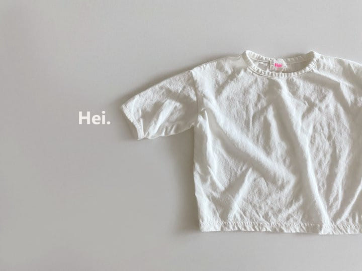 Hei - Korean Children Fashion - #toddlerclothing - L Short Sleeve Tee - 11