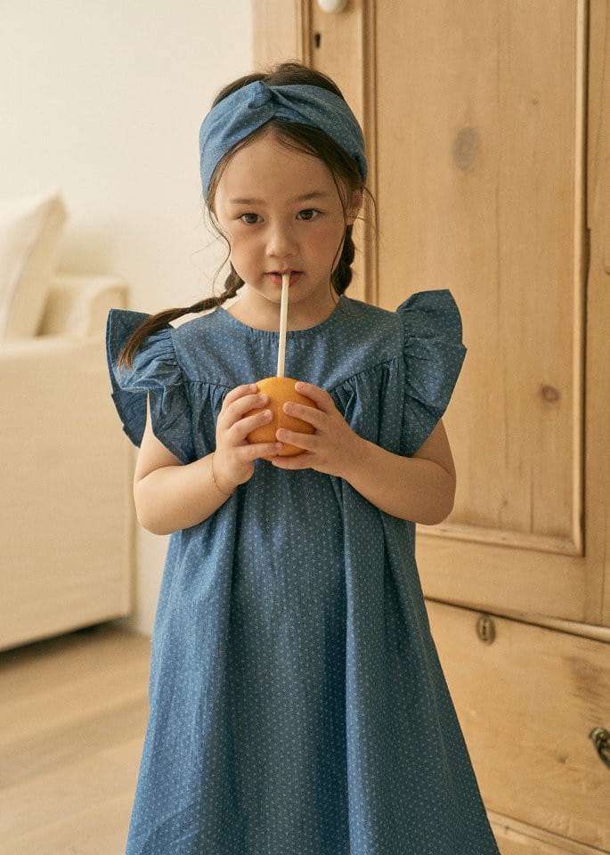 Here I Am - Korean Children Fashion - #childofig - Sands Denim One-Piece - 8