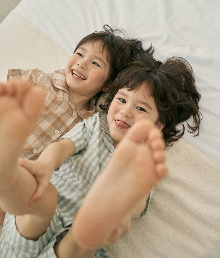 Here I Am - Korean Children Fashion - #childofig - For You Vacation Top Bottom Set - 10