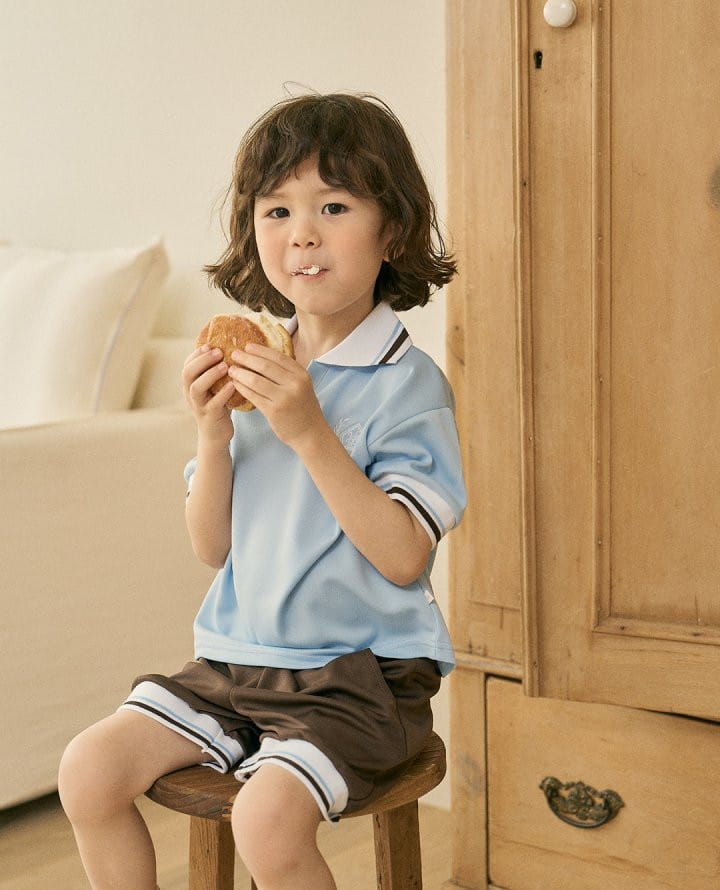 Here I Am - Korean Children Fashion - #childrensboutique - Airro Cool Friend Top Bottom Set - 4