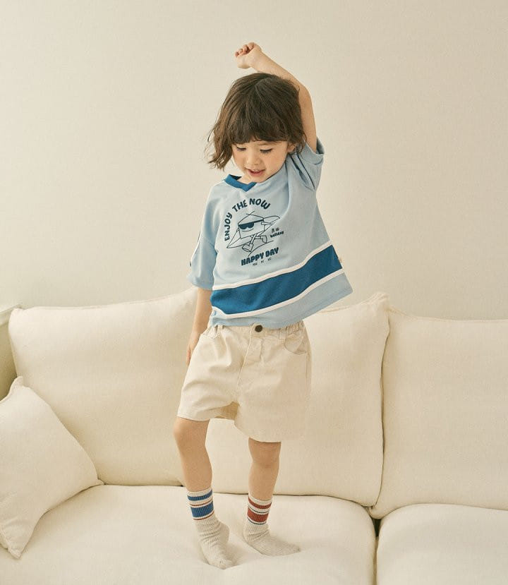Here I Am - Korean Children Fashion - #discoveringself - Soft Span C Denim Shorts - 9
