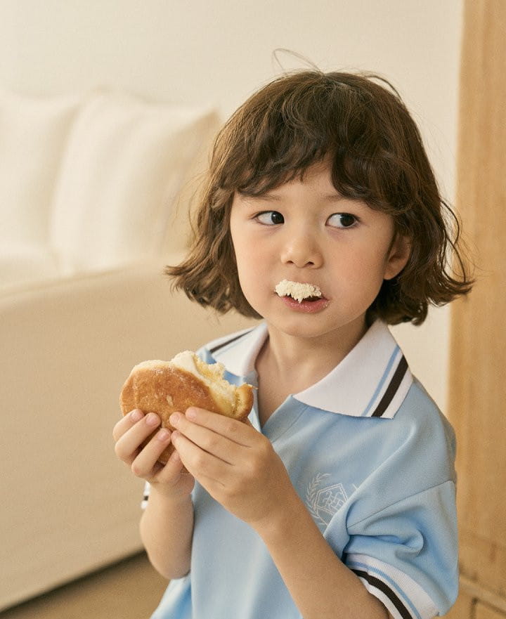 Here I Am - Korean Children Fashion - #kidsshorts - Airro Cool Friend Top Bottom Set - 7