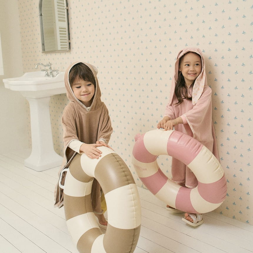 Here I Am - Korean Children Fashion - #kidsshorts - Animal Beach Gown  - 10