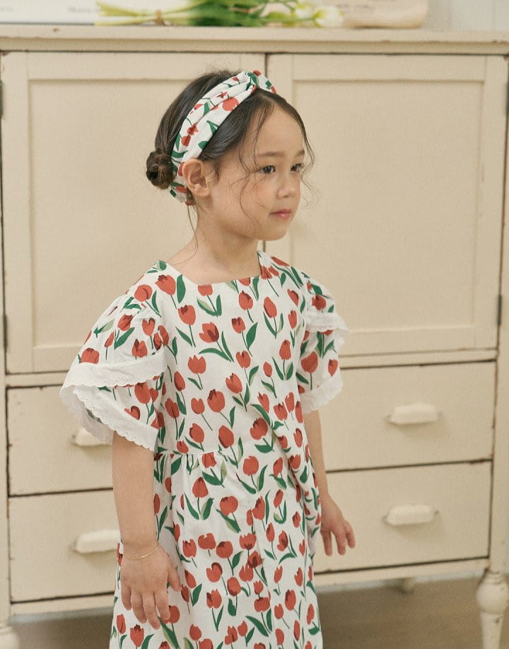 Here I Am - Korean Children Fashion - #kidzfashiontrend - Tulip One-Piece - 6