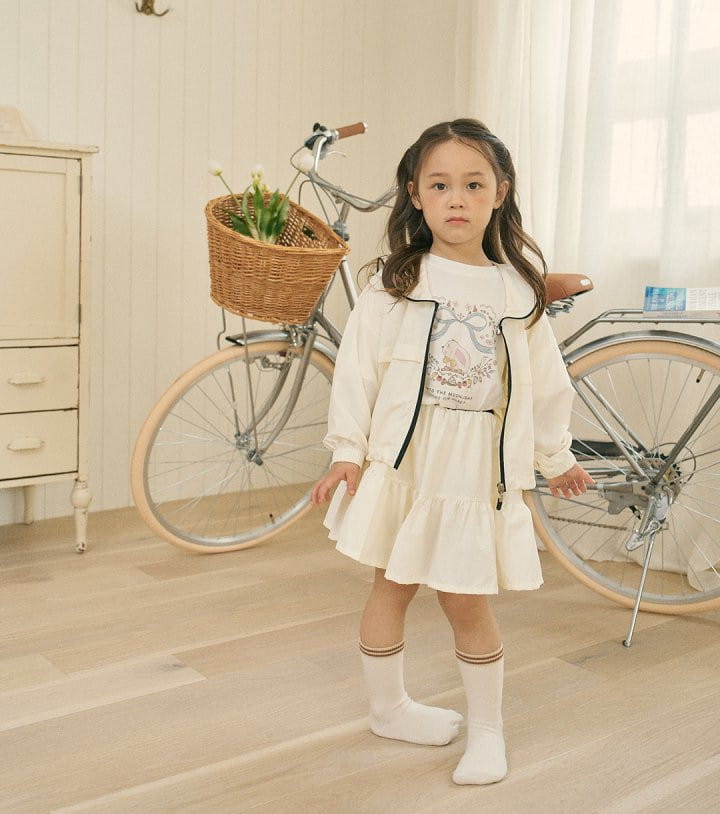 Here I Am - Korean Children Fashion - #Kfashion4kids - Fleur Bunny Tee With Mom - 4