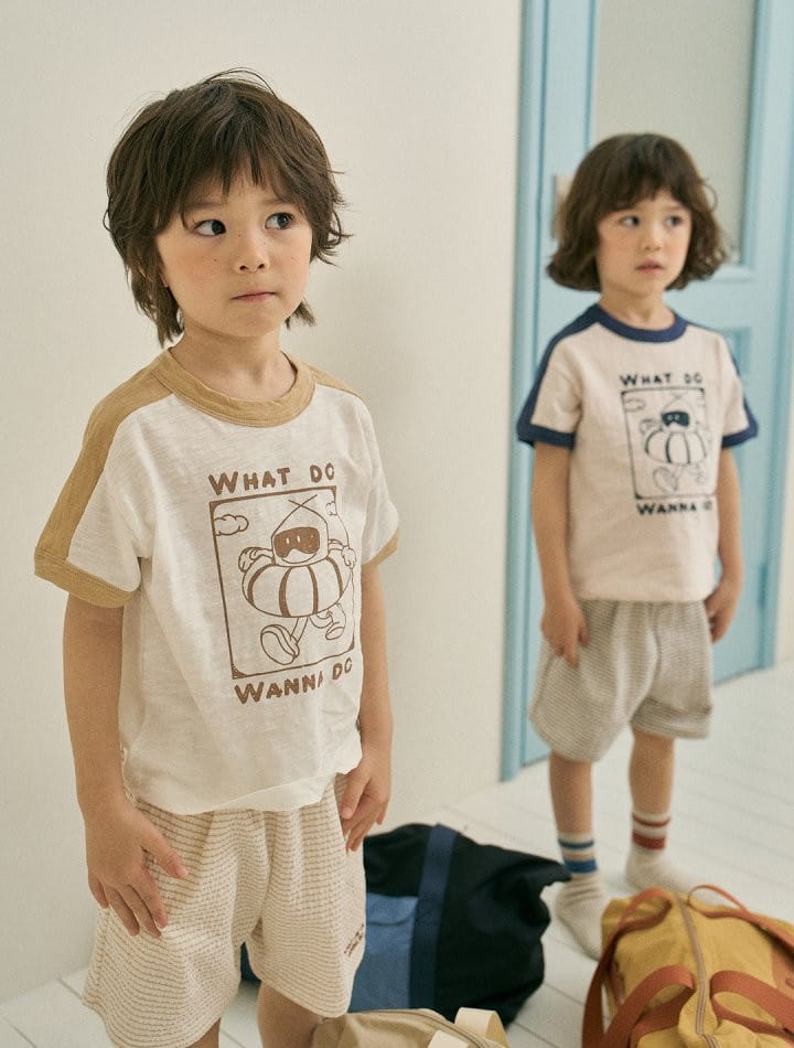 Here I Am - Korean Children Fashion - #magicofchildhood - Beach Slub Tee - 3