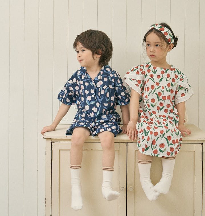 Here I Am - Korean Children Fashion - #minifashionista - Tulip One-Piece - 10