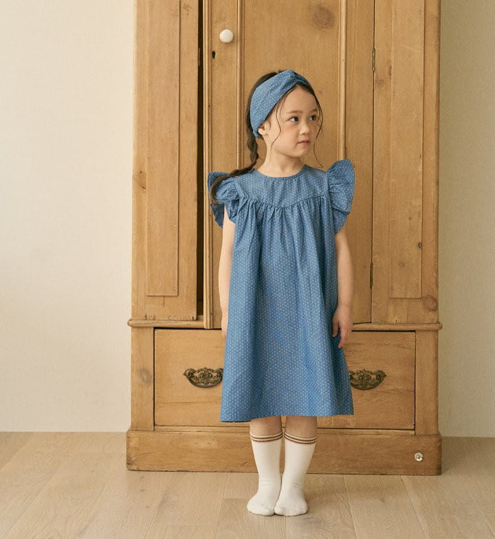 Here I Am - Korean Children Fashion - #minifashionista - Sands Denim One-Piece - 4