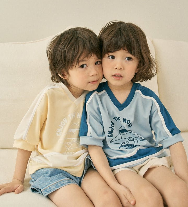 Here I Am - Korean Children Fashion - #stylishchildhood - Airro Cool Surfing Tee - 2