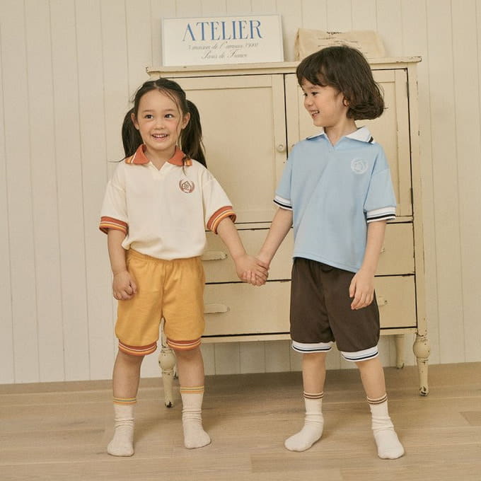 Here I Am - Korean Children Fashion - #stylishchildhood - Airro Cool Friend Top Bottom Set