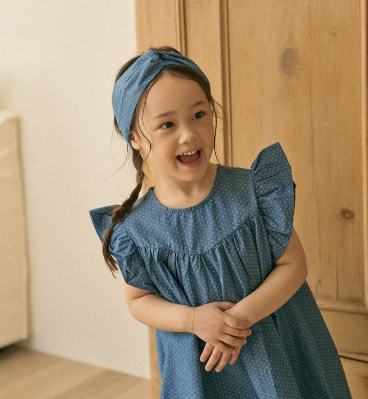 Here I Am - Korean Children Fashion - #toddlerclothing - Sands Denim One-Piece - 6