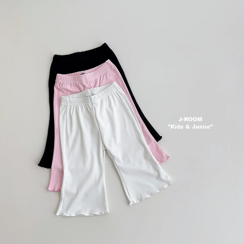 J-Room - Korean Children Fashion - #fashionkids - Cool Rib Boots Cur Cropped Shorts - 2