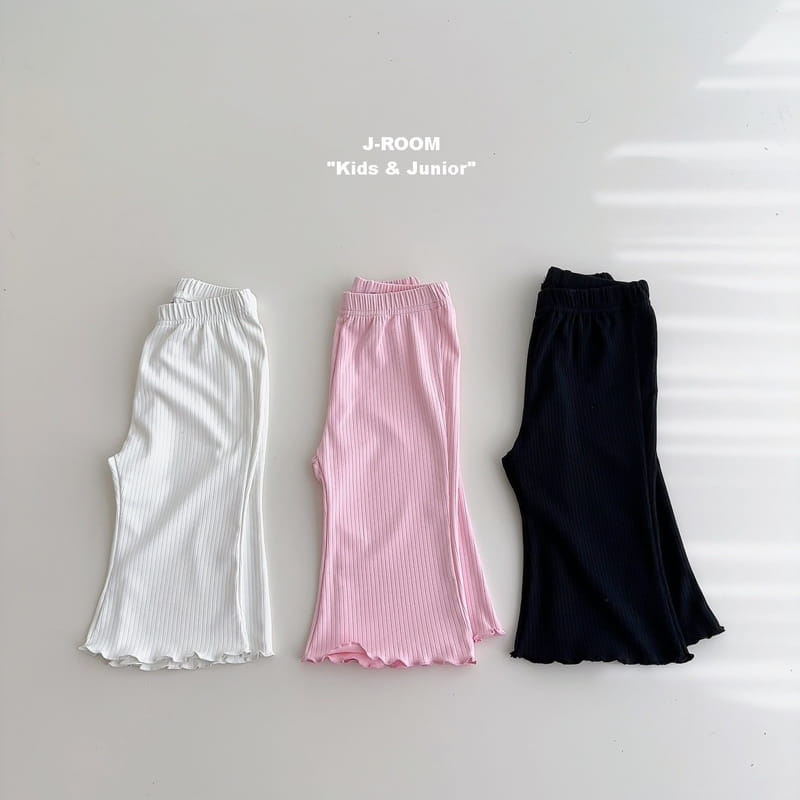 J-Room - Korean Children Fashion - #kidsshorts - Cool Rib Boots Cur Cropped Shorts - 3