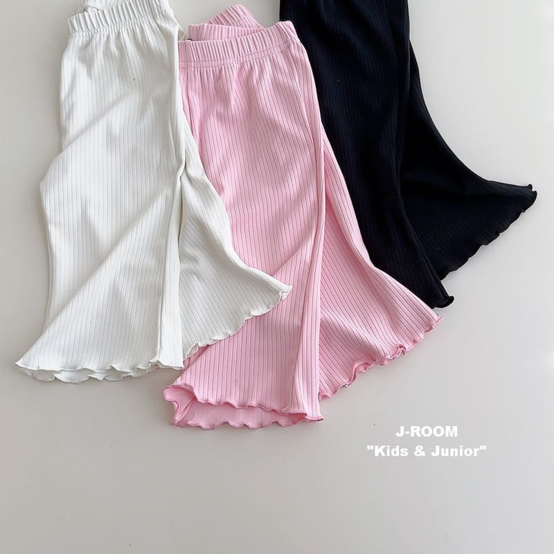 J-Room - Korean Children Fashion - #kidsshorts - Cool Rib Boots Cur Cropped Shorts - 4