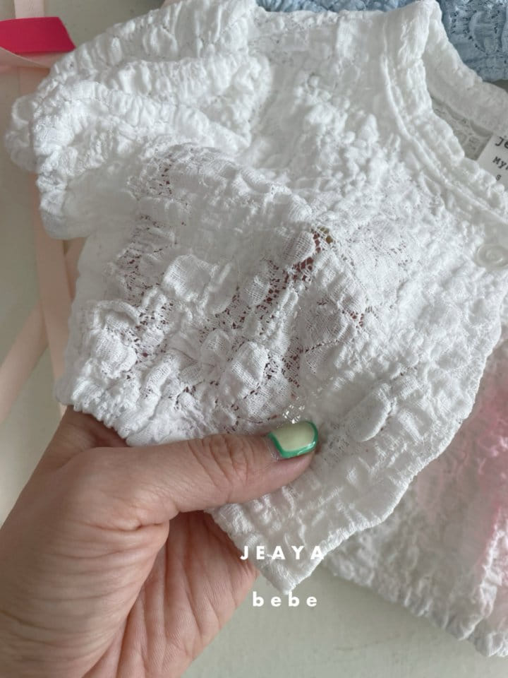 Jeaya & Mymi - Korean Baby Fashion - #babygirlfashion - Lace Cardigan - 4