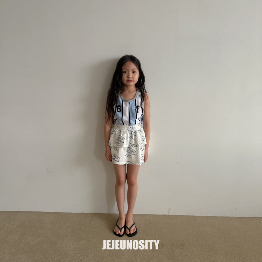 Jejeunosity - Korean Children Fashion - #Kfashion4kids - Screw Sleeveless Tee - 3
