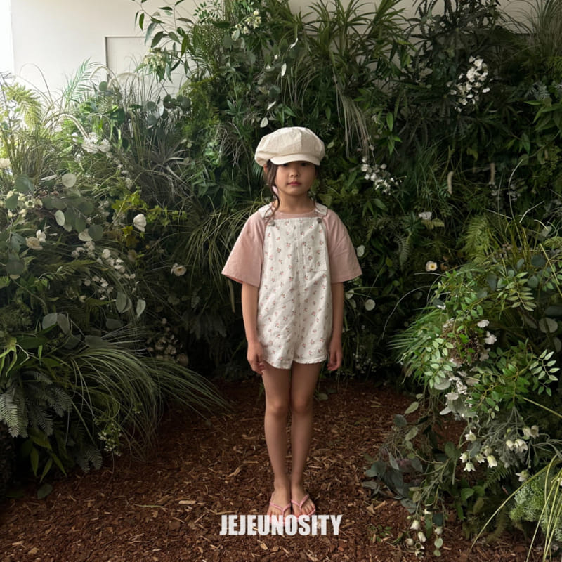 Jejeunosity - Korean Children Fashion - #kidzfashiontrend - C Berry Short Overalls  - 4