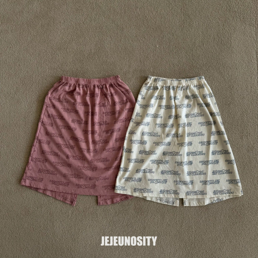 Jejeunosity - Korean Children Fashion - #childrensboutique - Cleaning Skirt - 2