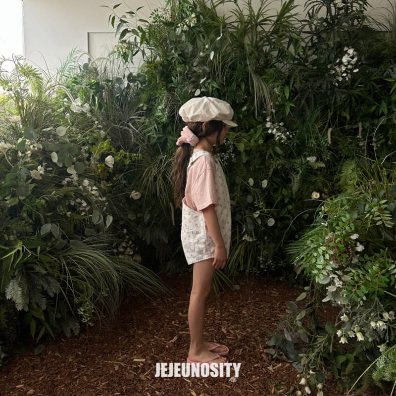 Jejeunosity - Korean Children Fashion - #littlefashionista - C Berry Short Overalls  - 5