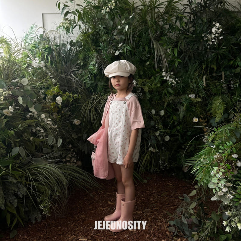 Jejeunosity - Korean Children Fashion - #todddlerfashion - C Berry Short Overalls  - 9