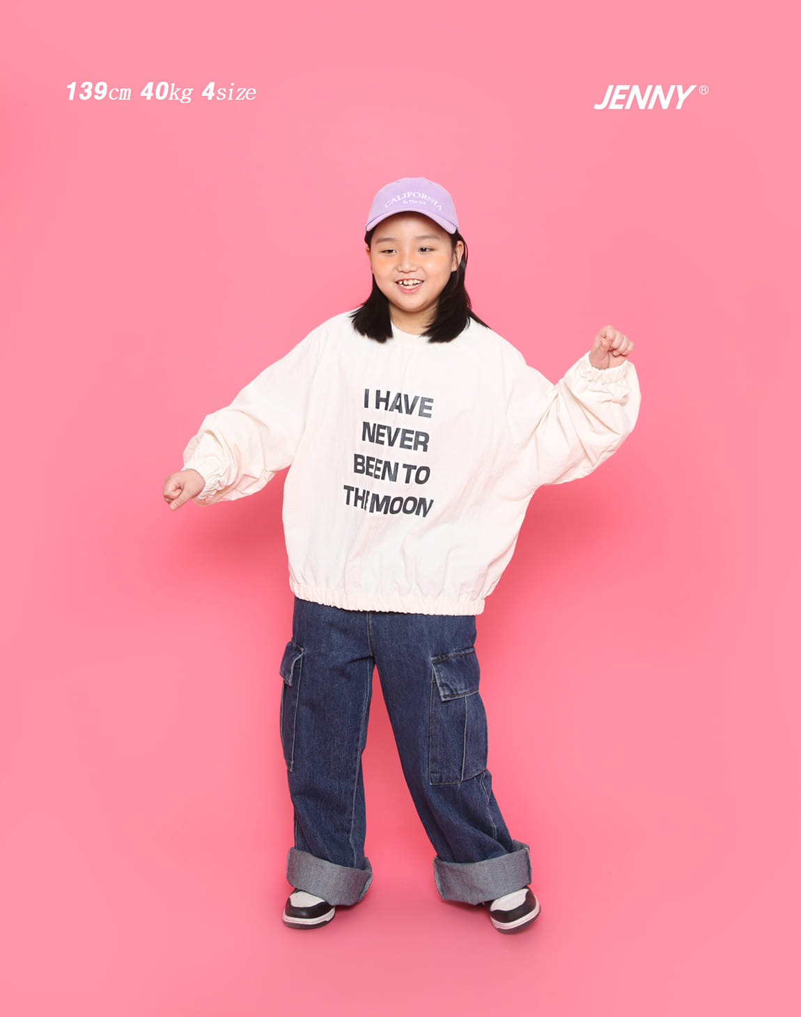 Jenny Basic - Korean Children Fashion - #childofig - 2402 Denim Cargo Pants - 11