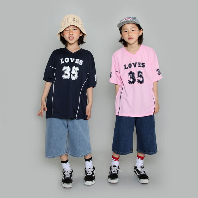 Jenny Basic - Korean Children Fashion - #designkidswear - 35 Line Jersey Tee
