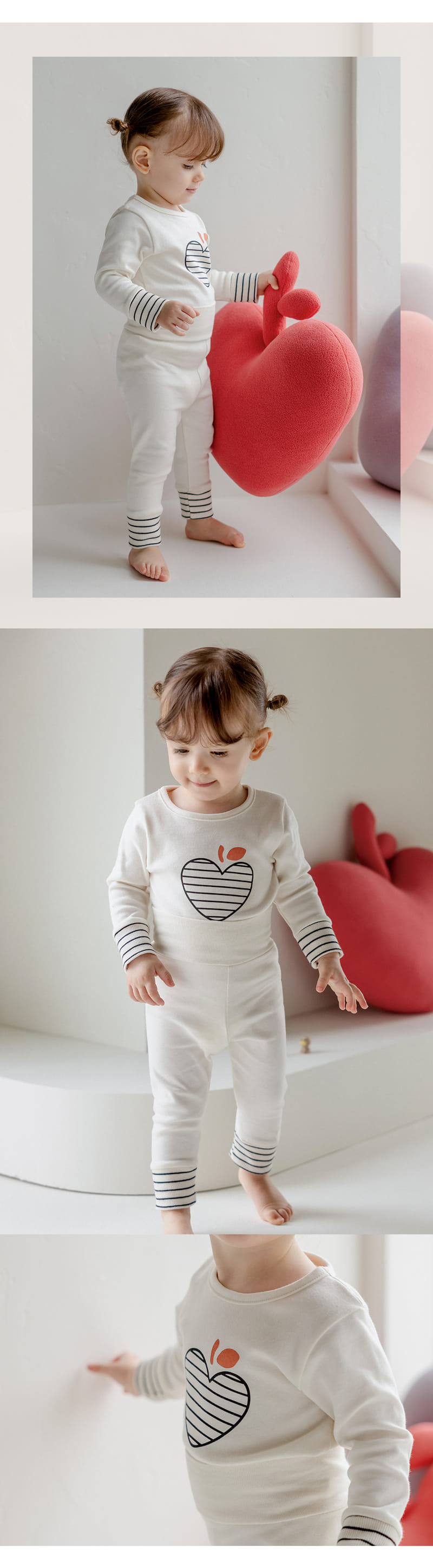 Kids Clara - Korean Baby Fashion - #babyboutique - Molang Compy Belly Baby Easy Wear - 5