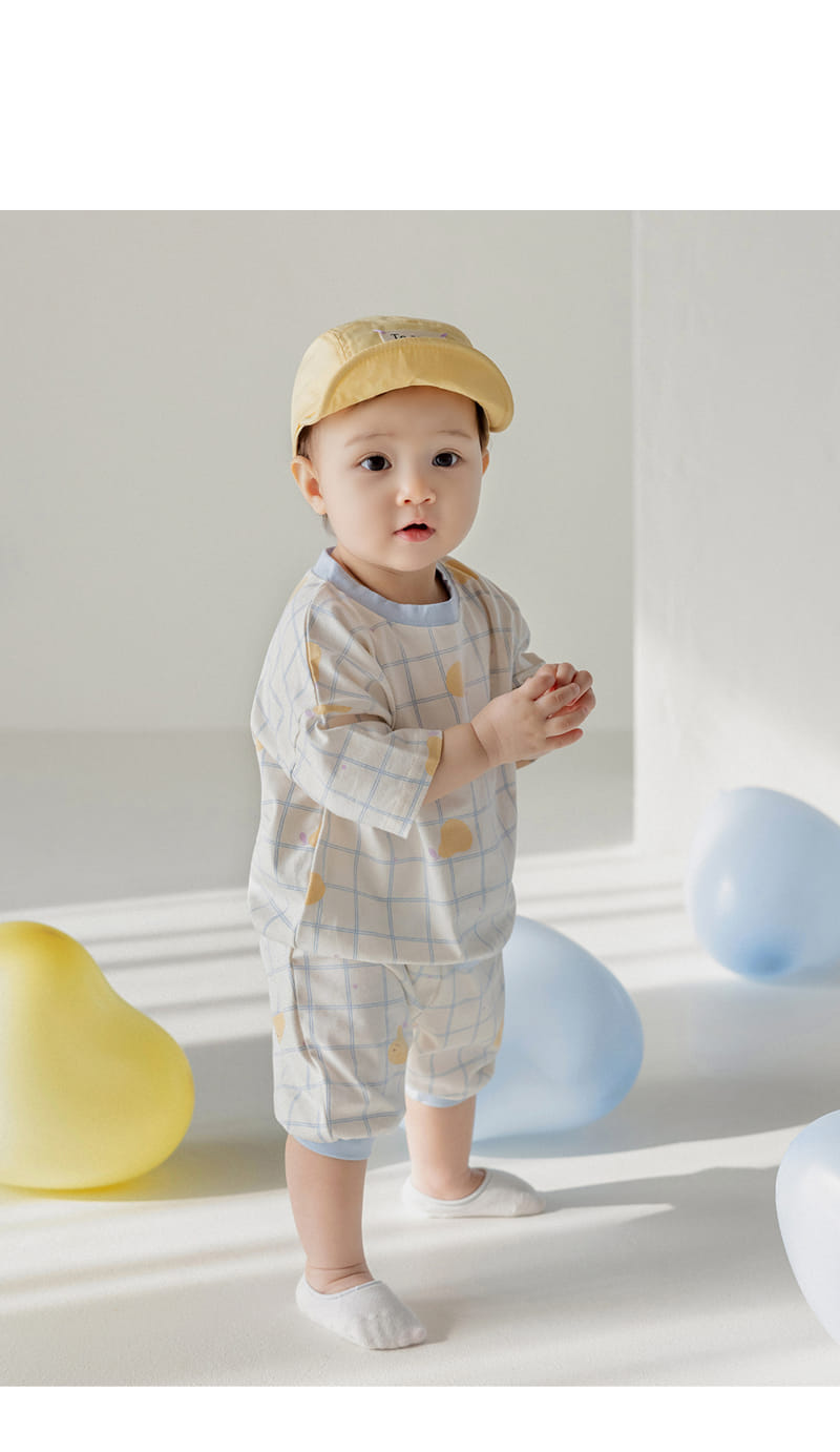 Kids Clara - Korean Baby Fashion - #babyboutique - Purto Baby Top Bottom Set