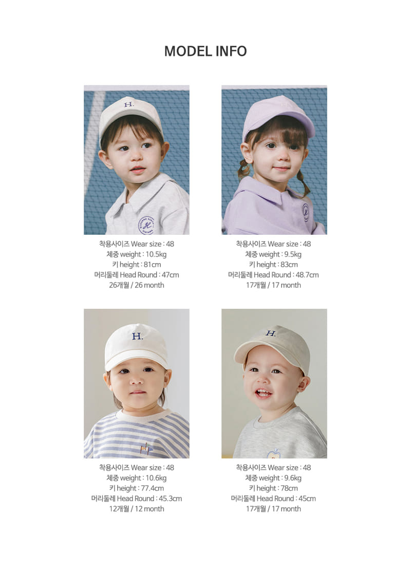 Kids Clara - Korean Baby Fashion - #babyboutique - Harring  Baby Ball Cap - 10