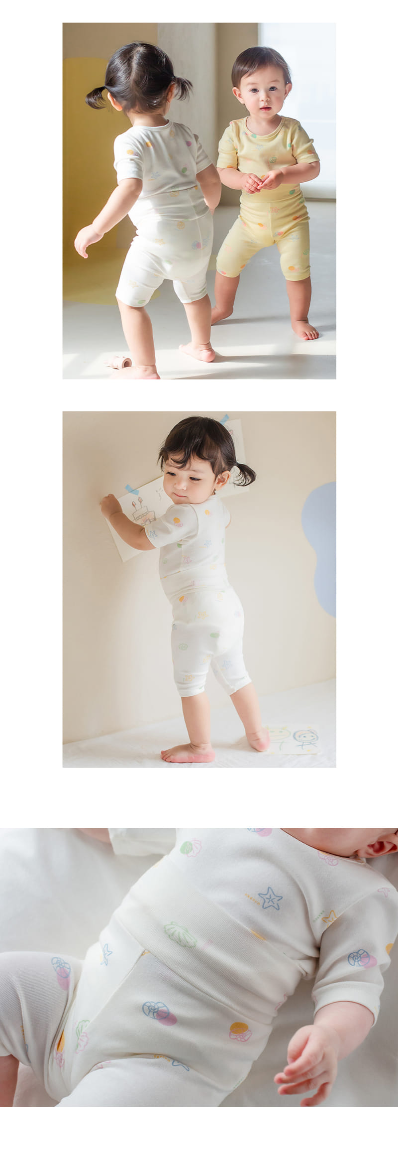 Kids Clara - Korean Baby Fashion - #babyboutique - Mare Compy Belly Baby Easy Wear - 7