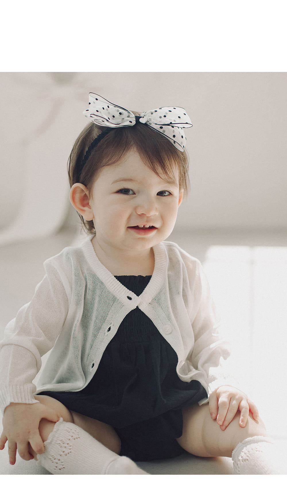 Kids Clara - Korean Baby Fashion - #babyboutique - Mine Knit Baby Cardigan