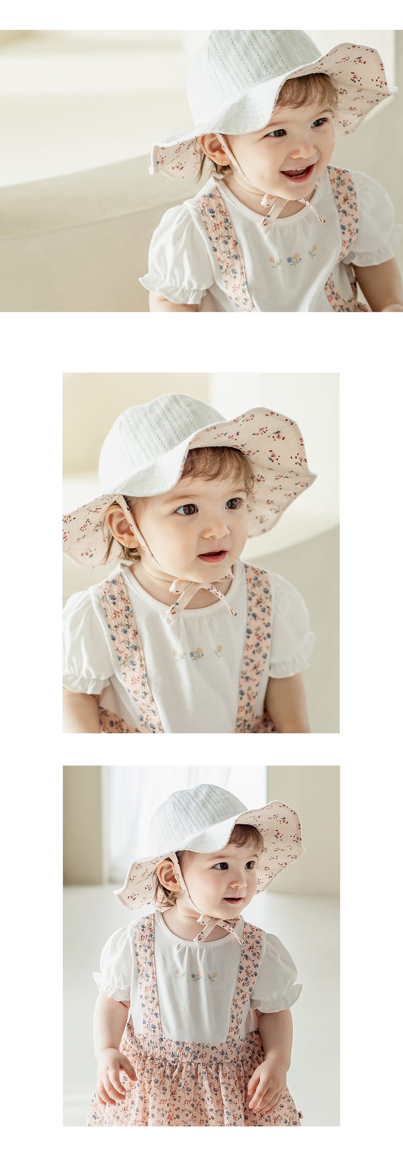 Kids Clara - Korean Baby Fashion - #babyboutique - Hella Lace Baby Bonnet - 3