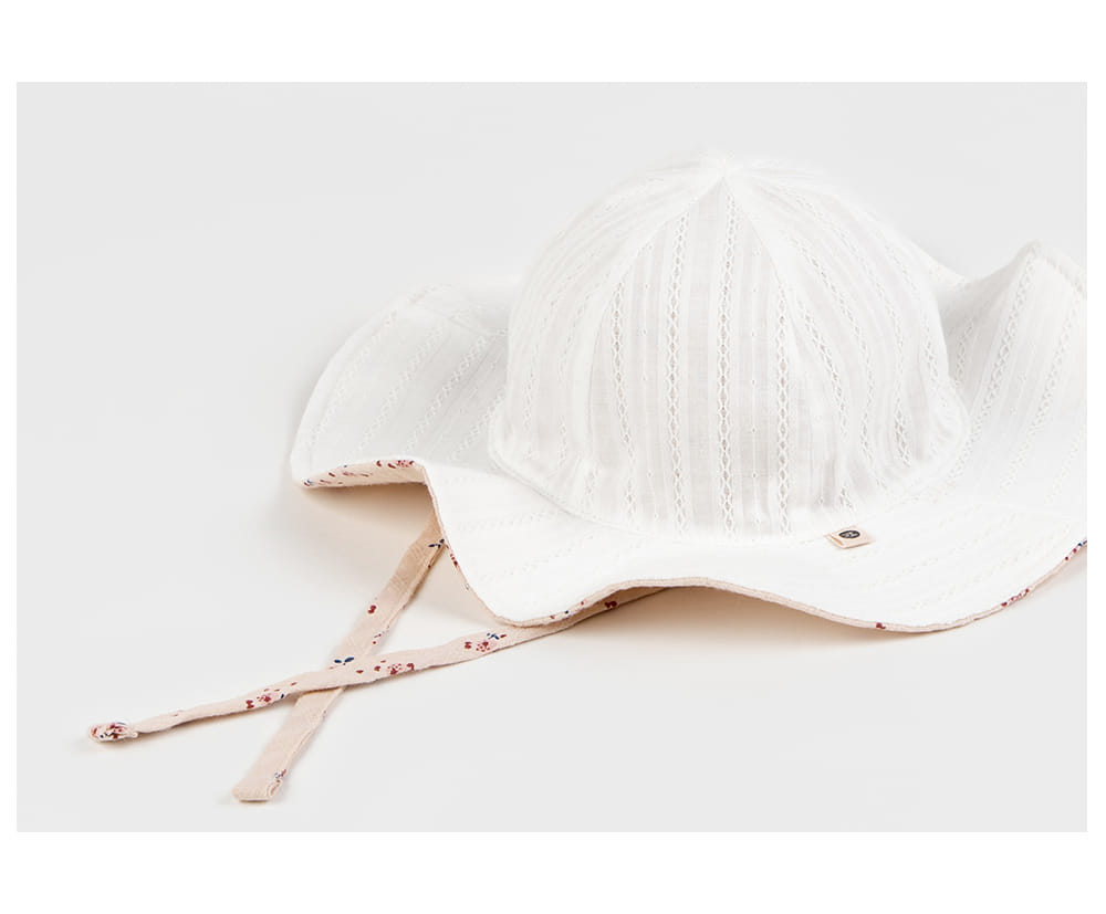 Kids Clara - Korean Baby Fashion - #babyboutique - Hella Lace Baby Bonnet - 4