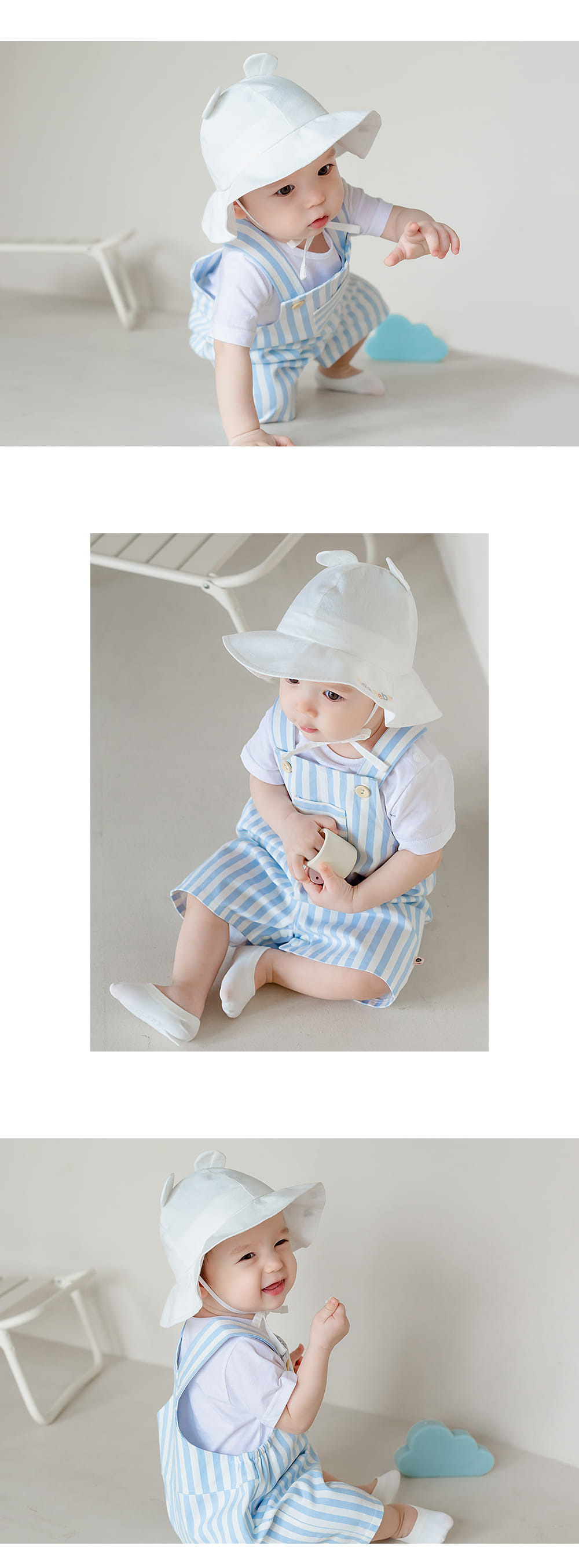 Kids Clara - Korean Baby Fashion - #babyboutique - Baby Boo Baby Sun Hat - 3