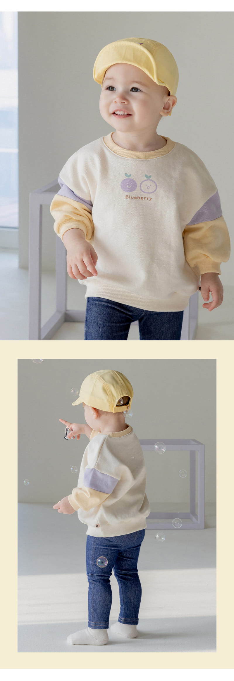Kids Clara - Korean Baby Fashion - #babyboutiqueclothing - Butter Cup Baby Sweatshirt - 5