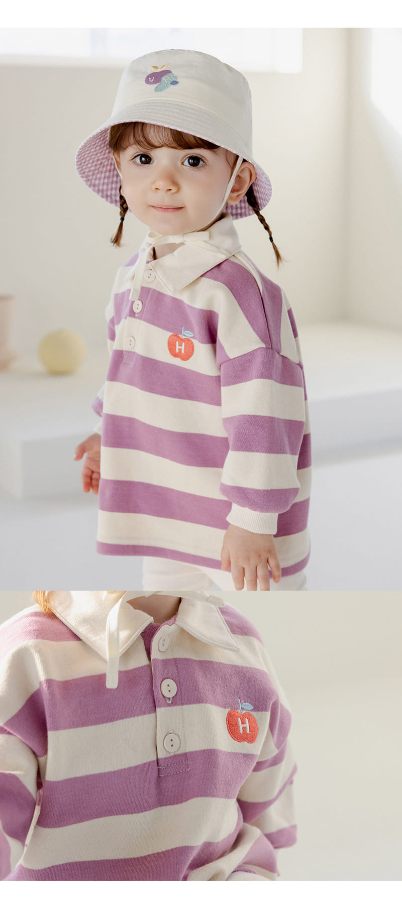 Kids Clara - Korean Baby Fashion - #babyboutiqueclothing - Miela Baby Sweatshirt - 2