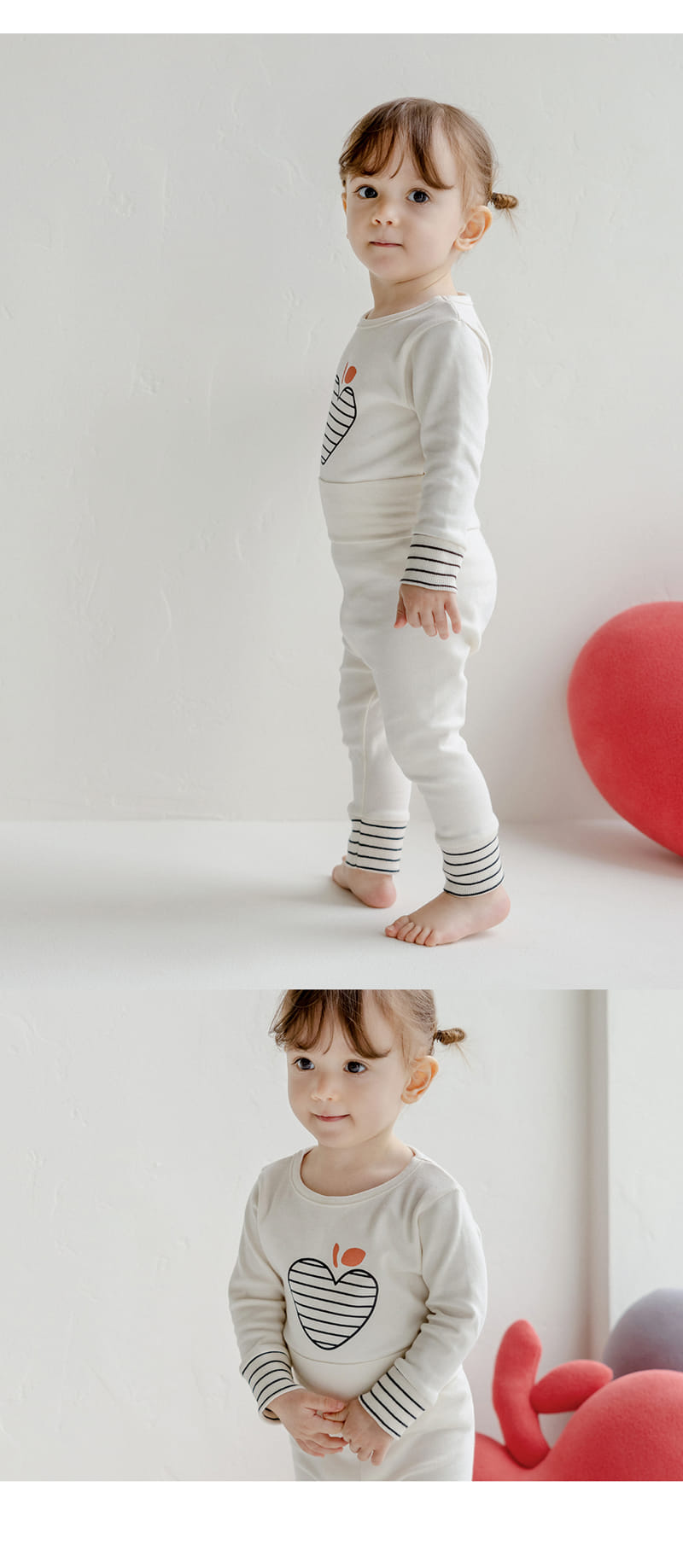 Kids Clara - Korean Baby Fashion - #babyboutiqueclothing - Molang Compy Belly Baby Easy Wear - 6